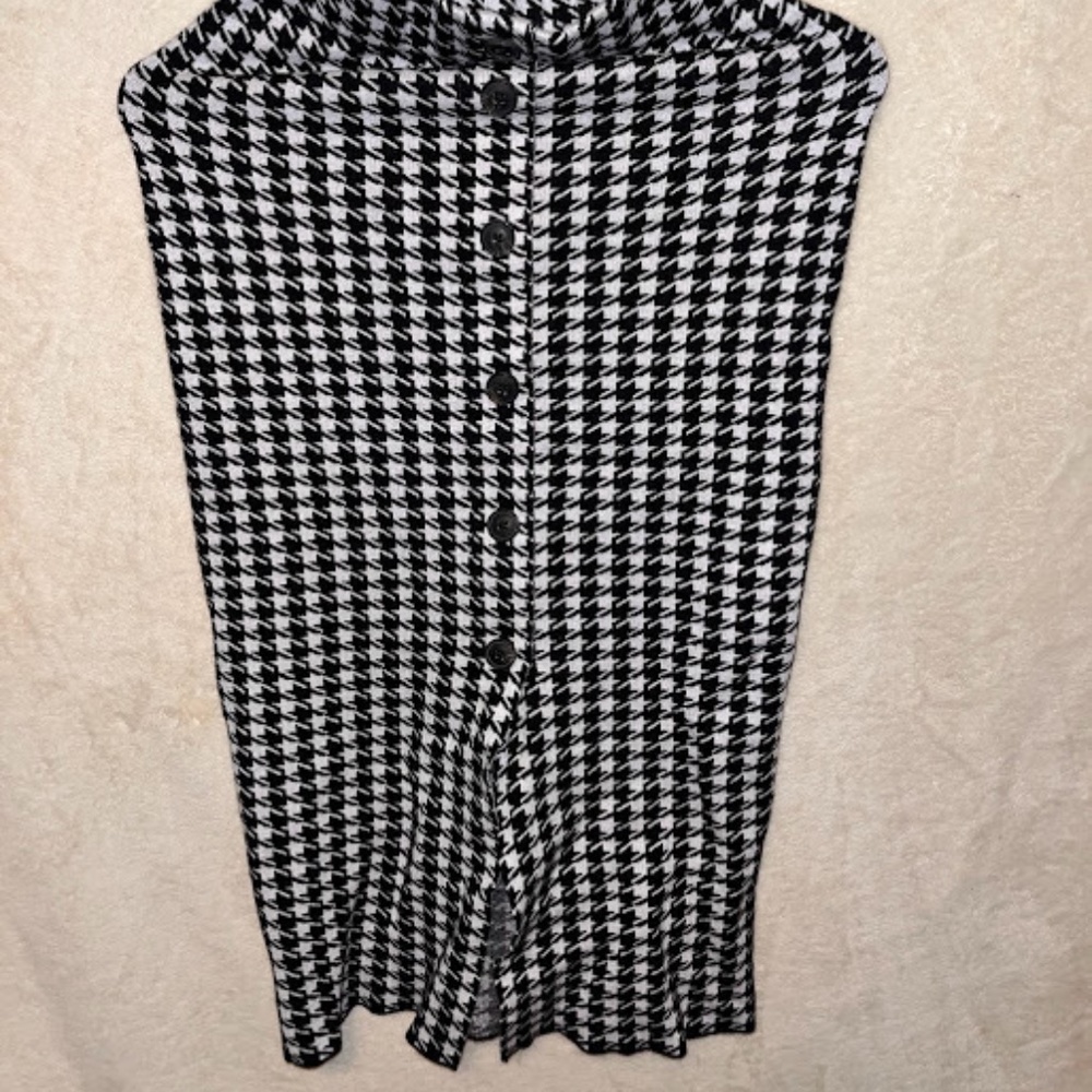 Patterned Tight Fitted Long Skirt